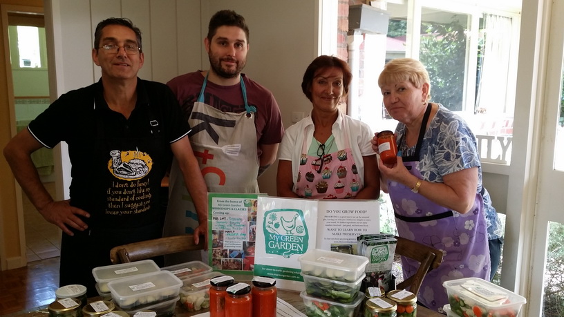My Green Garden Italian Preserves workshop