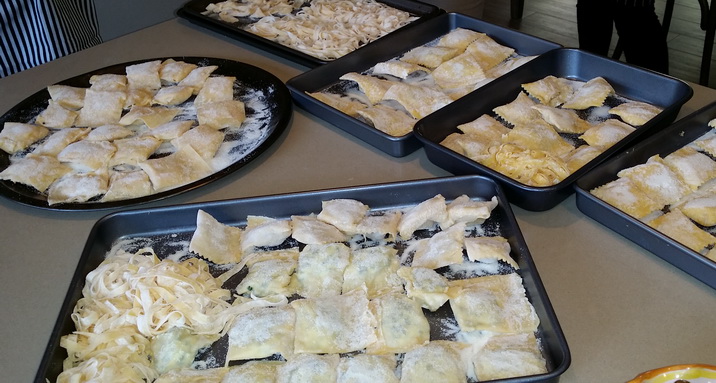 My Green Garden Pasta workshop